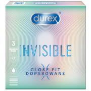Durex Invisible Close Fit 3vnt 